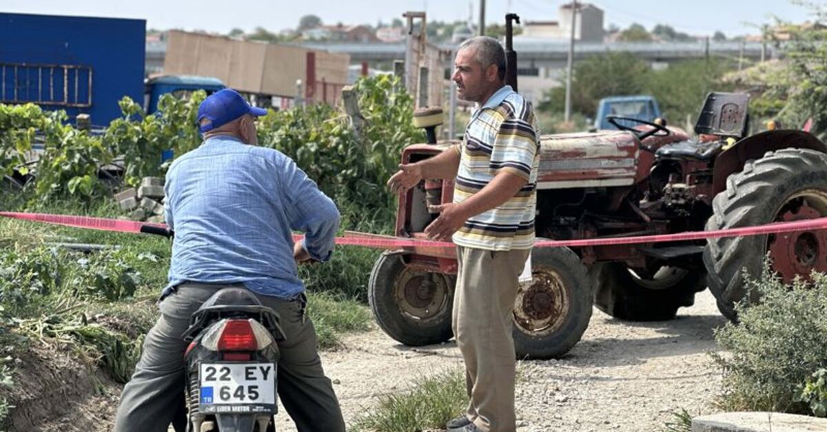 Edirne’de 25 yıldır kullanılan yola “özel mülk” yazısı asıp, ulaşıma kapattı