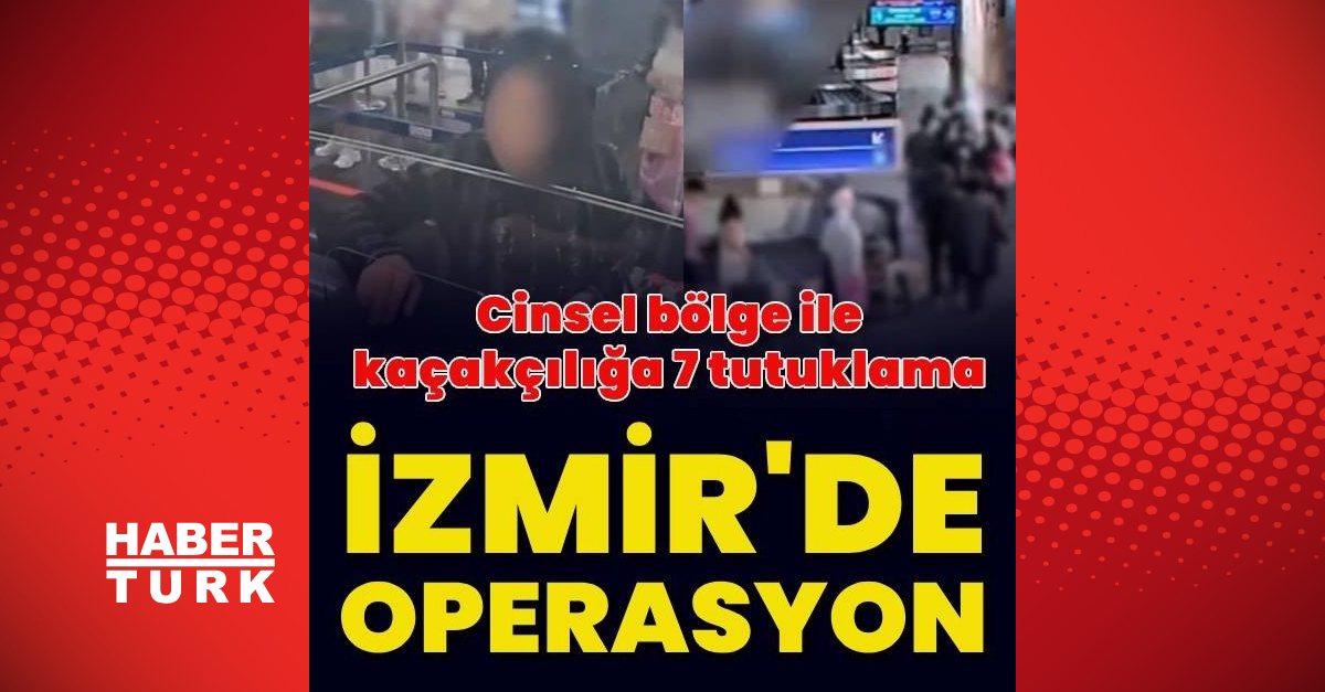 Havalimanında cinsel organlarında taşıdıkları külçe altınlarla yakalandılar: 7 tutuklama