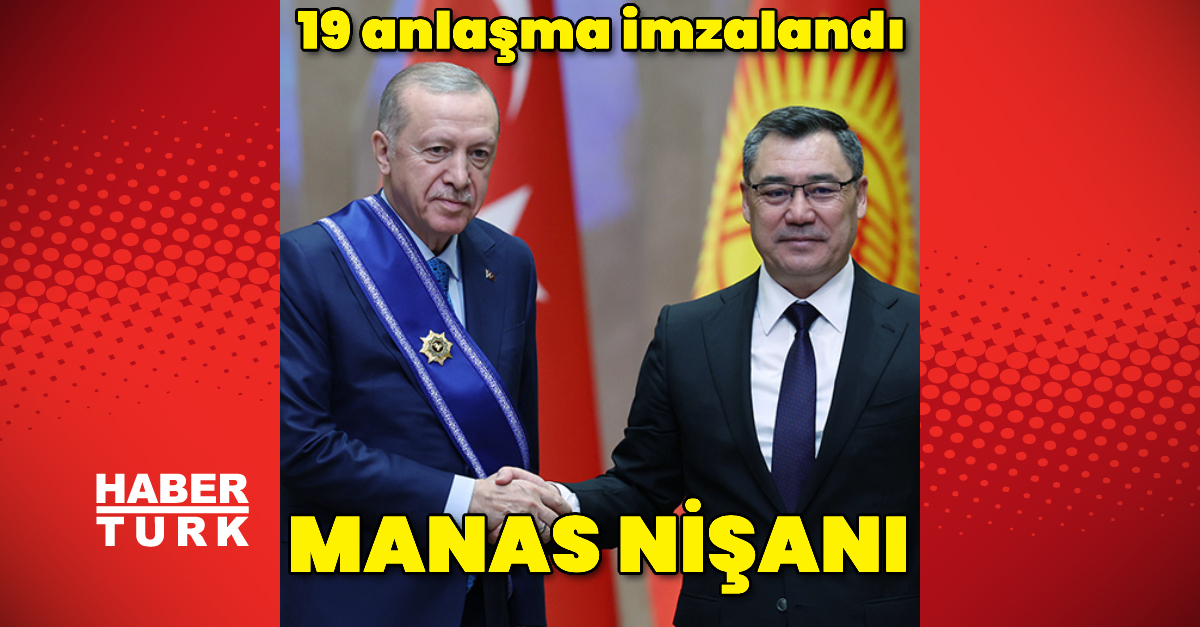 Kırgızistan ile 19 anlaşma imzalandı