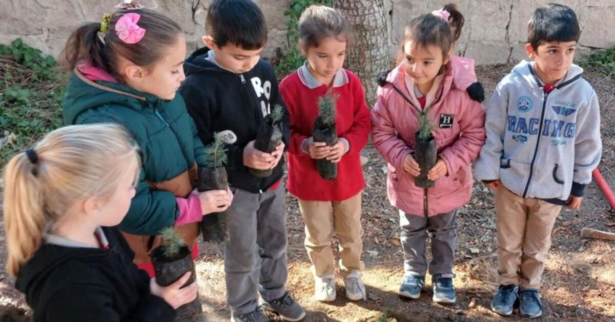 Sorgun’da birlikte büyüyecekleri fidanları toprakla buluşturdu