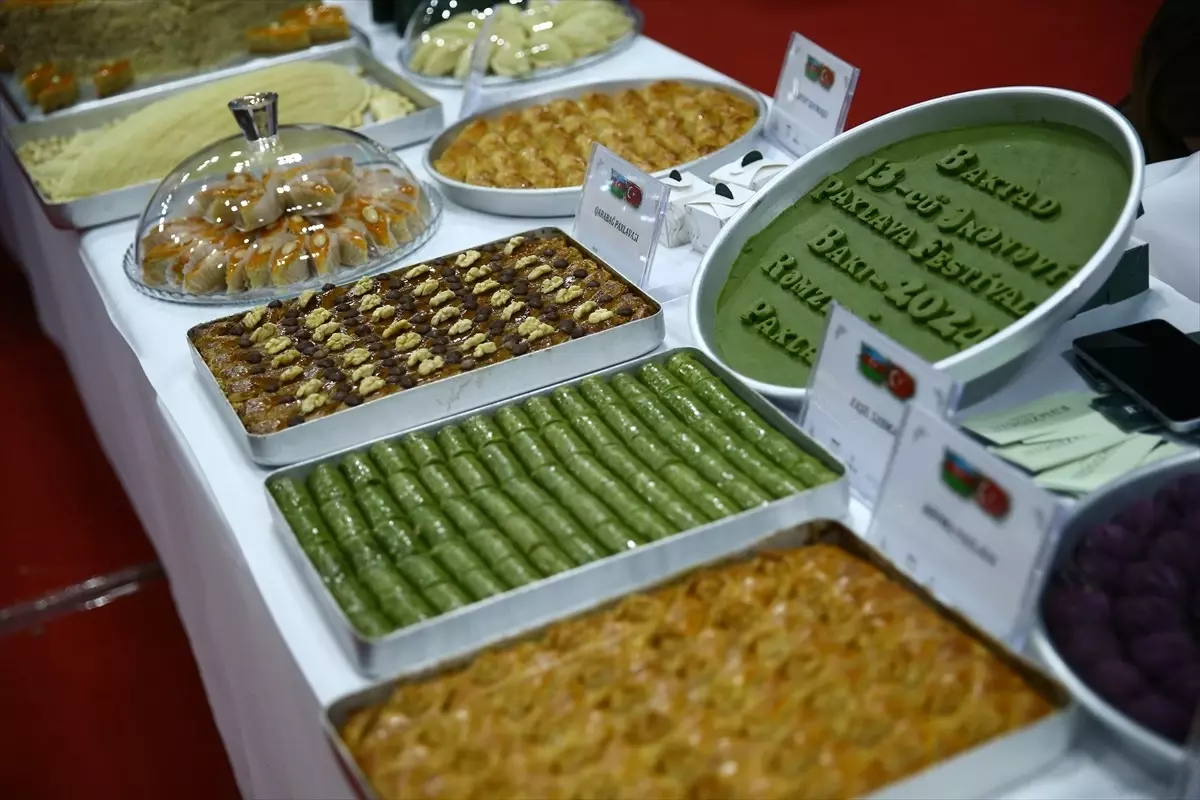 Baklava Festivali Bakü’de Yapıldı