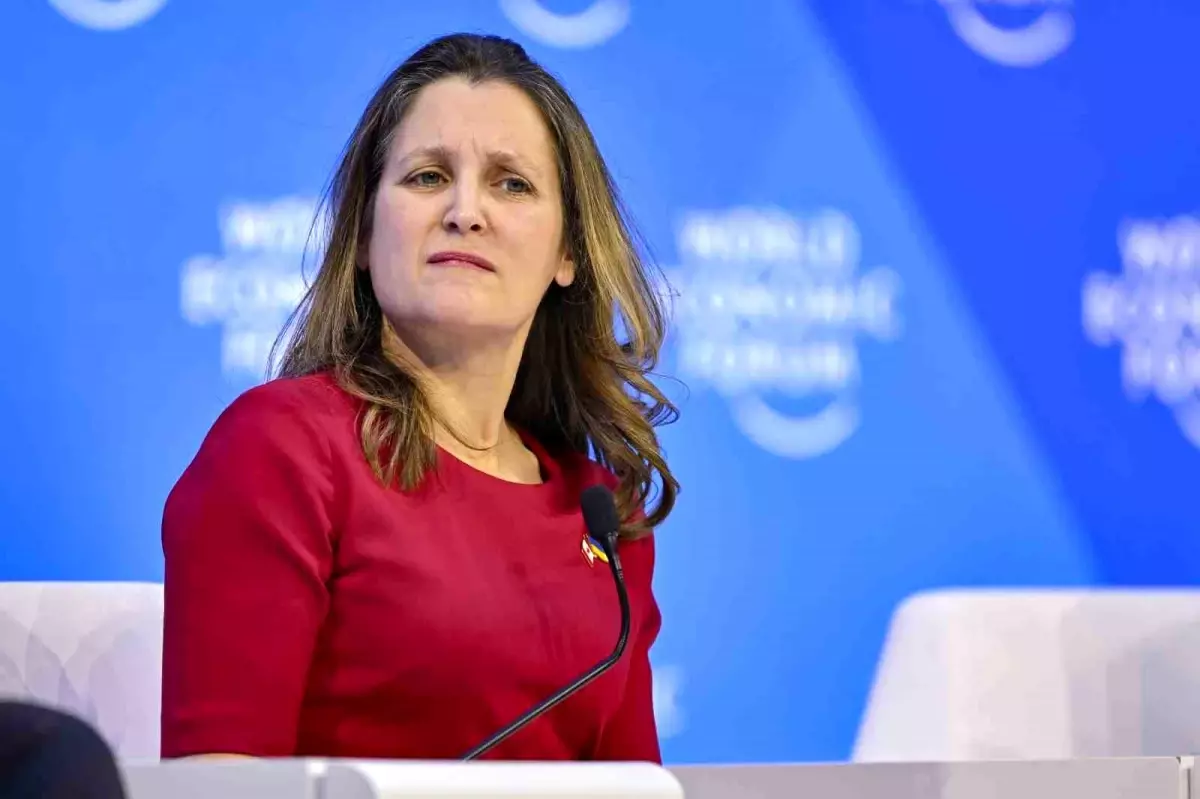 Kanada Maliye Bakanı Freeland İstifa Etti