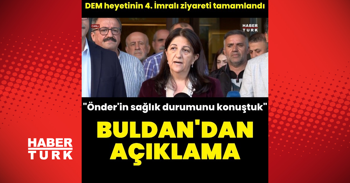 İmralı Heyeti’nden Pervin Buldan açıklama yaptı